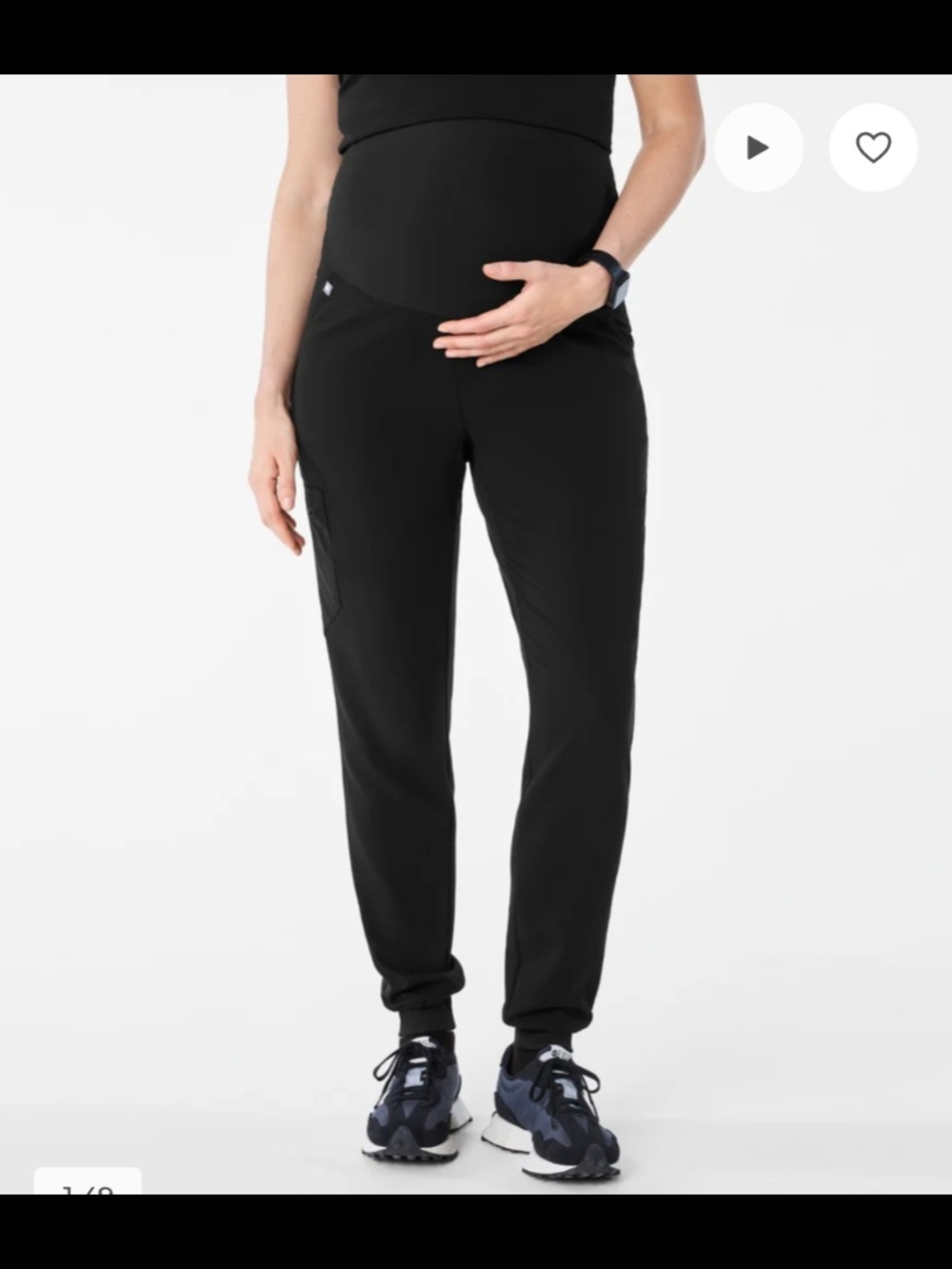 Figs Zamora Maternity Jogger Scrub Pant Size Medium